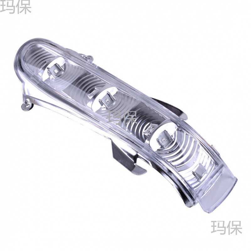 适用奔驰S级CL级W215 W220改装倒车镜LED转向灯日行灯方向警示灯