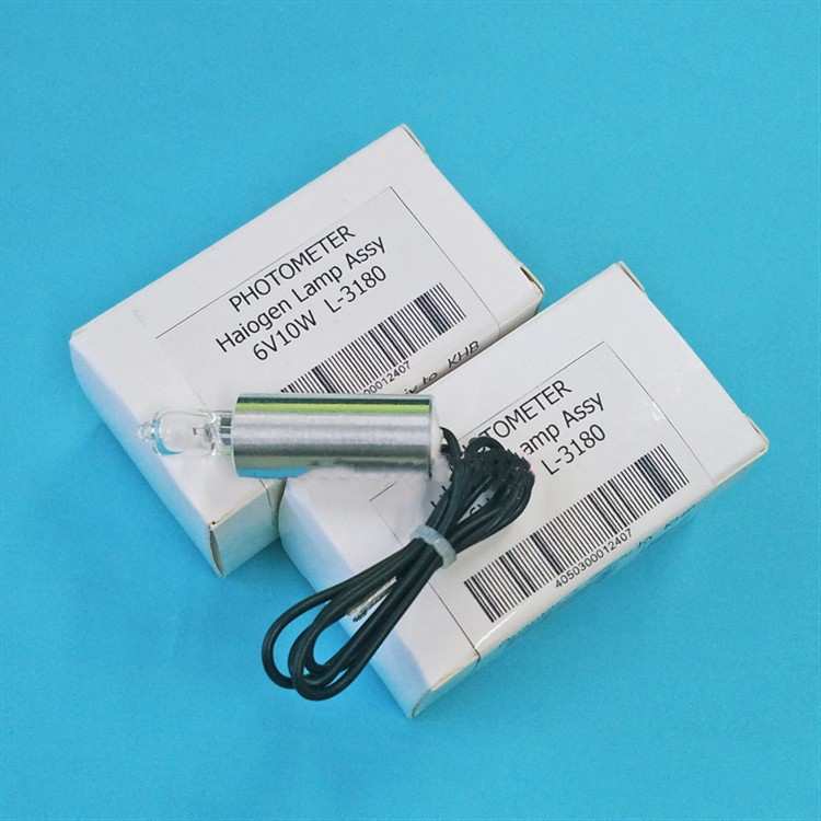 现货上海科华半自动生化仪光源灯L-3180 L-3280 灯泡 配件 6V10W