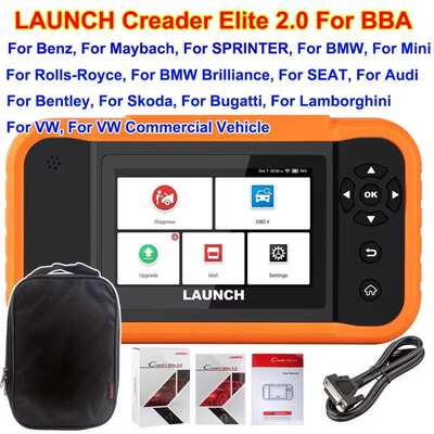 LAUNCH X431 Creader Elite 2.0 BBA    for BMW for Benz for vw