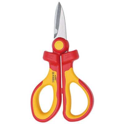 长城精工 双色VDE绝缘电工剪刀 160mm 410401