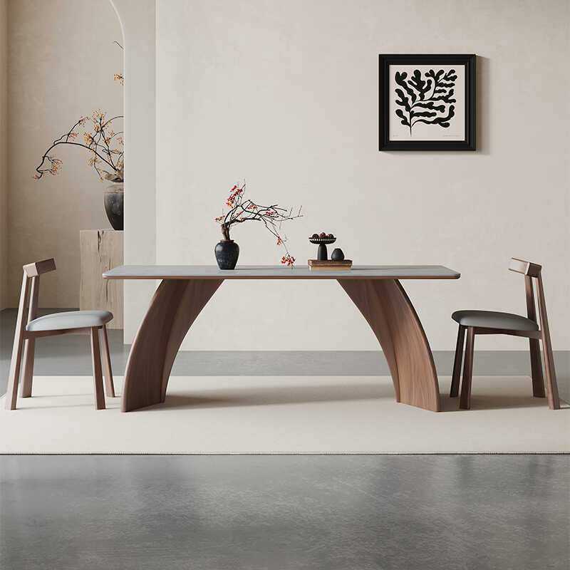 北欧实木岩板餐桌家用小户型现代简约白蜡木长方形侘寂风桌椅组合,模玩/动漫/周边/娃圈三坑/桌游,模型制作工具/辅料耗材,淘宝优惠券,粉丝福利购,淘宝优惠卷