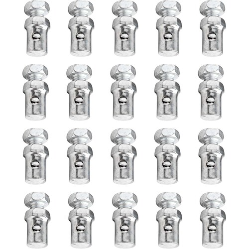 Wevdn 20 PCS Throttle Brake Cable Ends, 1\/8