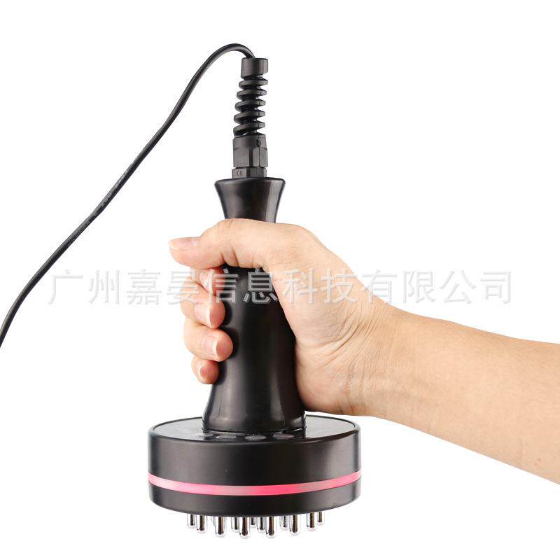 电动经络刷养生仪器微电流震动发热多功能电动刮痧仪美体纤体仪器