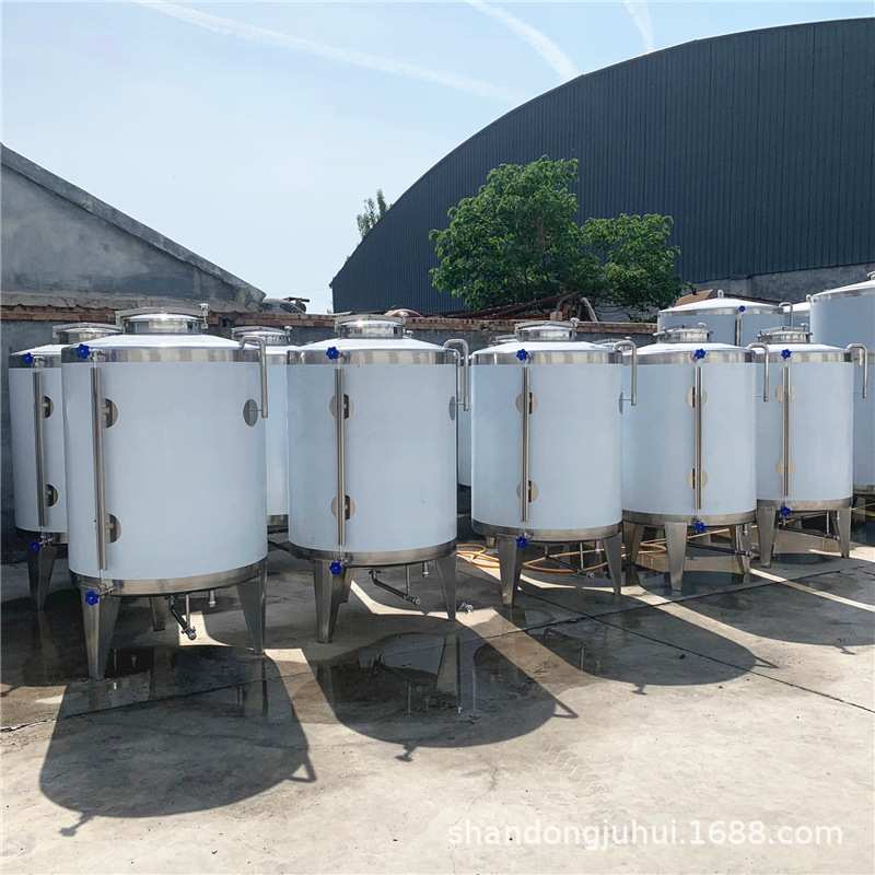 小型花生油储存罐 密封好 菜籽油储蓄罐 加高支腿毛油沉淀罐