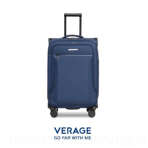 高档Verage维丽杰牛津布登行李箱寸商务24拉杆箱男布帆机旅行箱万