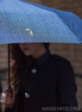 高档现货英国Bals手工超i轻雨伞高密度防水速干全自o女小巧遮动阳