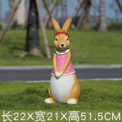 高档采购产花园饰，院装饰，小庭院装饰，庭创意户外树脂迎宾装牌