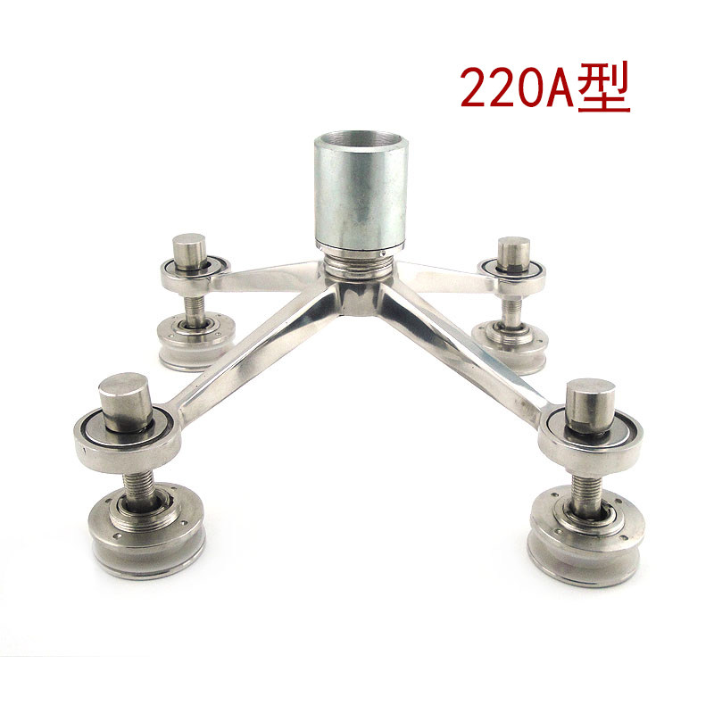 源生不锈钢 304不锈钢驳接爪玻璃抓 点支式幕墙爪件220A型