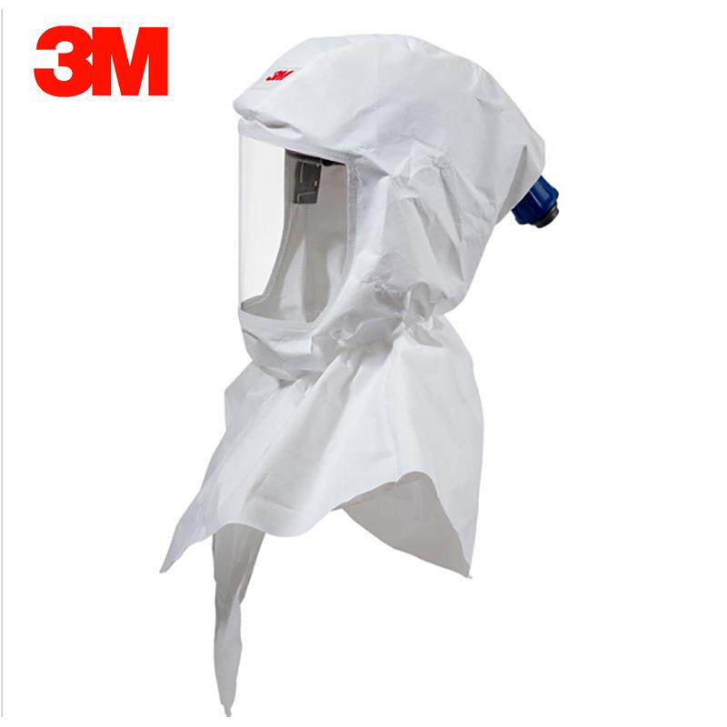 3M S-757内衬式头罩套装（喷漆）喷涂头罩长管供气式呼吸防护面罩