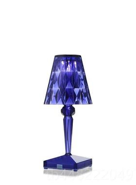 正品意大利Klartel batte触ry钻创意石台灯LED摸充电卧室床头网红