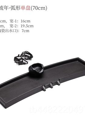 正品现代约槽家居客厅招财流水摆件循环水石鱼缸简微景观造景装饰