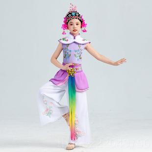 正品 墨花旦演出有服儿童俏小京剧戏服梨花赤伶舞蹈服心翎兮表粉演