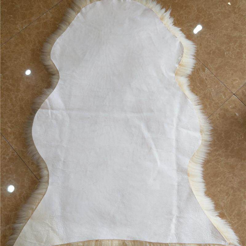 白色整张澳羊皮长毛皮型家居沙发客厅家具羊毛毯子皮毛一体雪羊皮