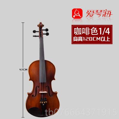 正品爱琴海实演木高档奏小琴提手工初学专业考级成人乐者器儿童小