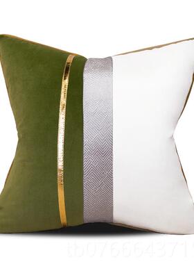 正品靠女客王现代背轻奢紫色抱枕沙发靠垫厅腰枕卧室床头垫靠枕靠