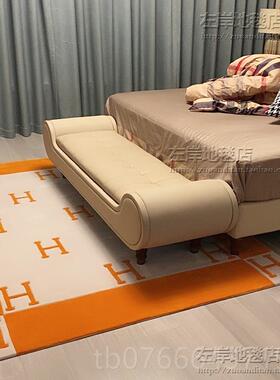 正品H橙色无障碍豪华定时尚品牌斯的纳堪维亚美国客厅咖啡桌卧室