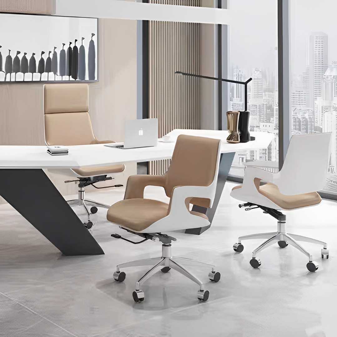 时尚电脑椅办公室会议椅久坐书房经理洽谈椅会客室接待办公电脑椅