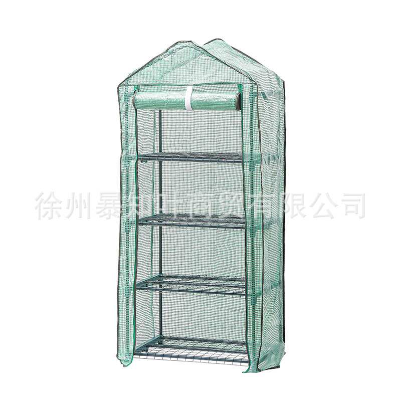 整套温室暖房走入式花房保温棚防雨棚钢架暖房育苗棚芽苗菜种植架