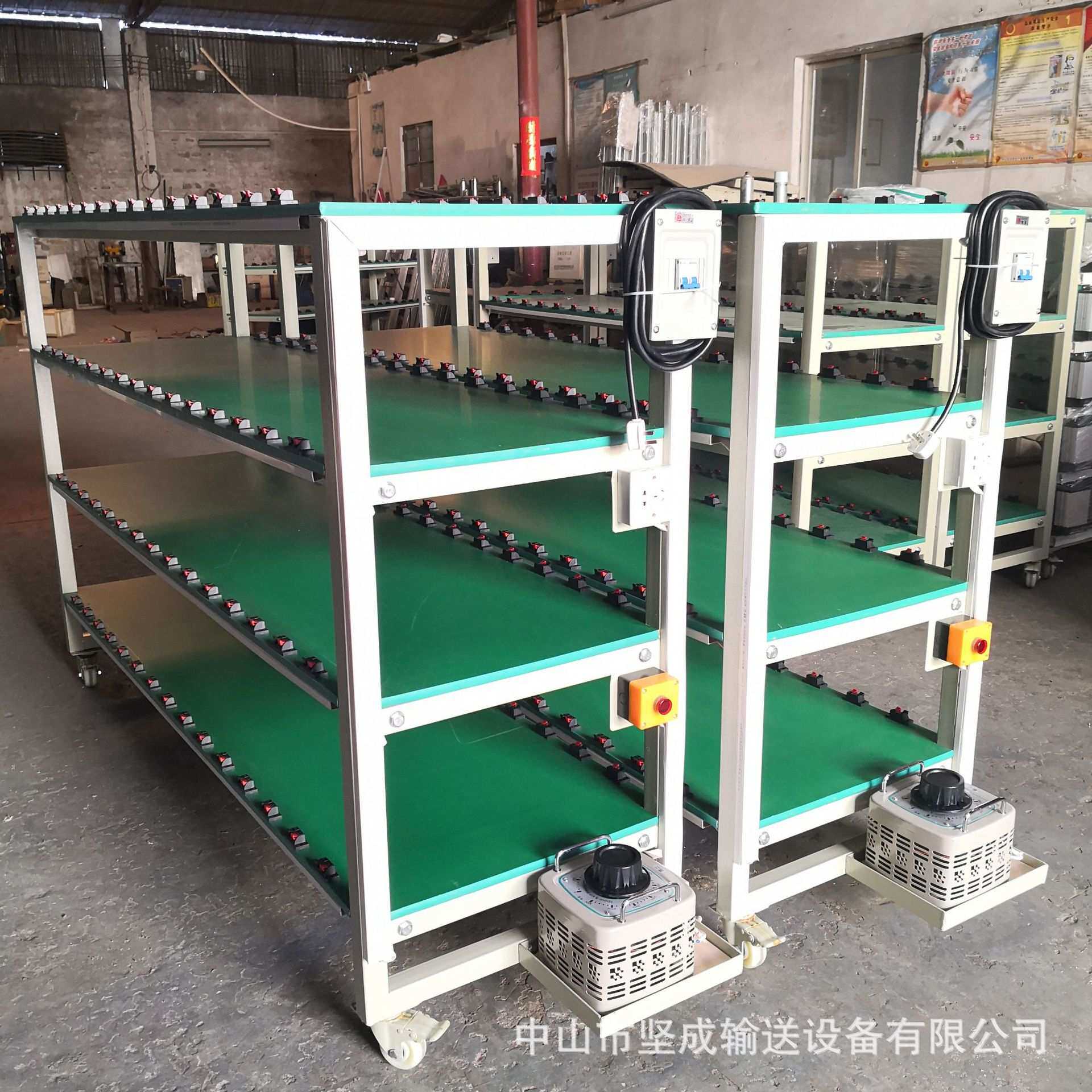 中山老化车LED筒灯架可调电压110V/220V/265V架老化