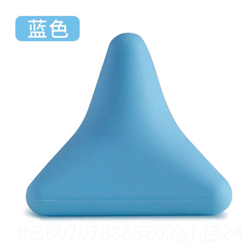 高档硅胶三角底雀穴脚腿部穴位按摩锥经按摩器点棒络足部足底足疗