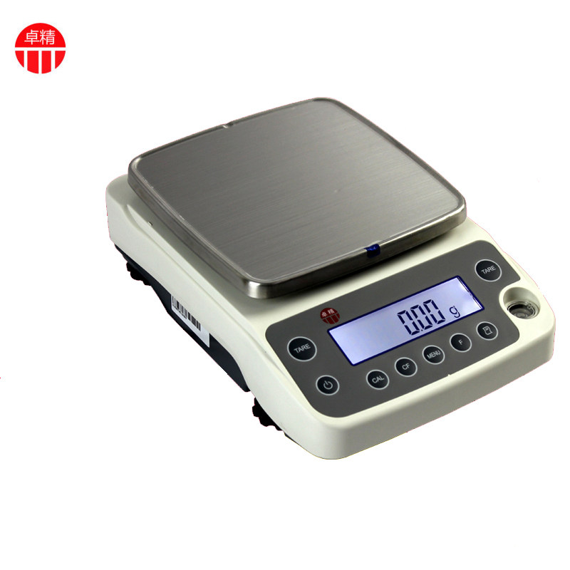 上海卓精电子天平2kg/3kg/3000g/4kg/4000g/5kg/6kg/0.01g电子称