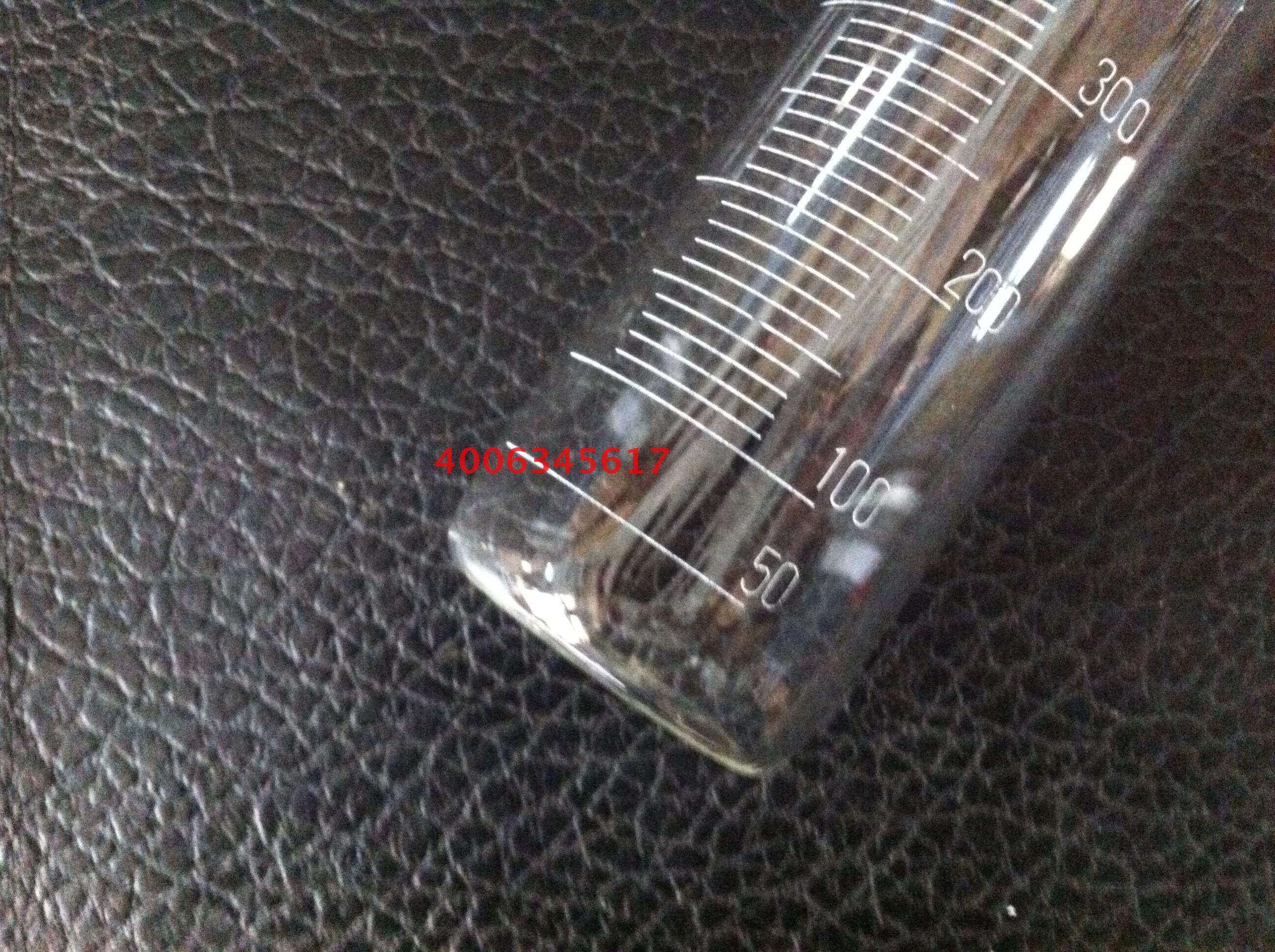 沈阳玻璃仪器1000ml外径65高470+-25 mm泡沫量筒 破乳化量桶 平口