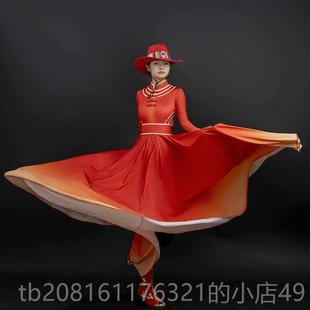 习服装 愿望蒙古族蹈表演服装 女性成人练术考试摇美 小英老师 正品