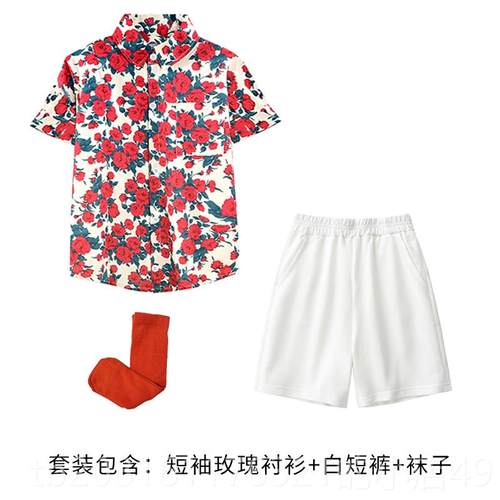 正品儿童港式演表服装8900S旧覆古衬衫幼儿怀园毕业小学学生摄影