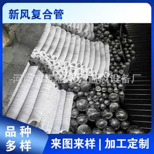 加厚PVC伸缩复合排风管新风系统空调通风出气风管油烟机铝箔软管
