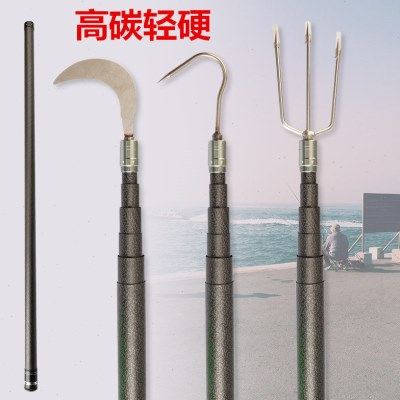 抄网杆碳素割草竿9米13米10超轻打窝杆超硬伸缩钓鱼割草洞水草杆,户外/登山/野营/旅行用品,抄网杆,淘宝优惠券,粉丝福利购,淘宝优惠卷