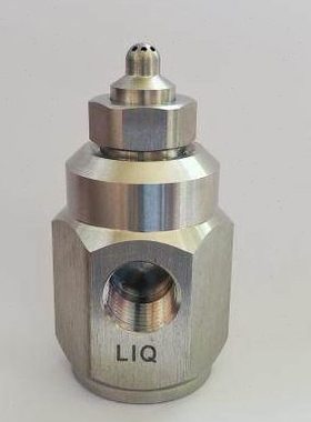 不锈钢BIMV系列空气雾化扇形广角圆形喷嘴迷你型加湿除尘降温喷头