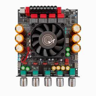 ZK-APTX3 高通蓝牙功放板2.1声道300W+300W+600W功放芯片TPA3255