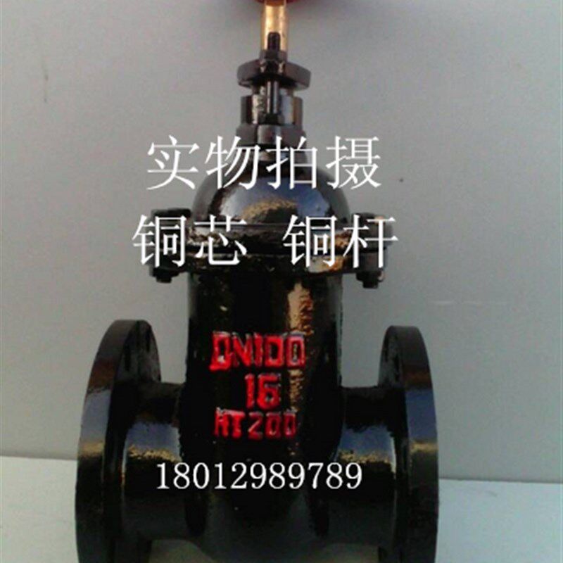 FZ45T-16人防专用防护闸阀/铜杆铜芯暗杆法兰闸阀DN50/65/80/100
