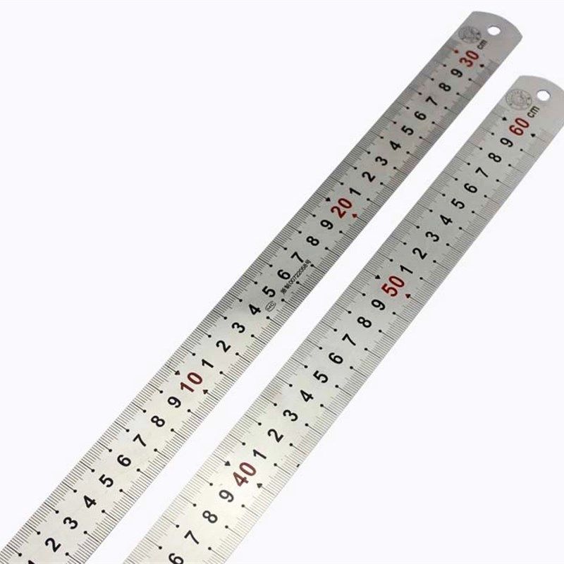 教学用钢直尺钢板尺 150/200/300/500/600/1000/1500mm划线钢直尺图片