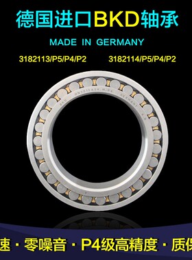 德国BKD机床主轴轴承NN3013K/w33 NN3014K/W33 /P5/P4/P2