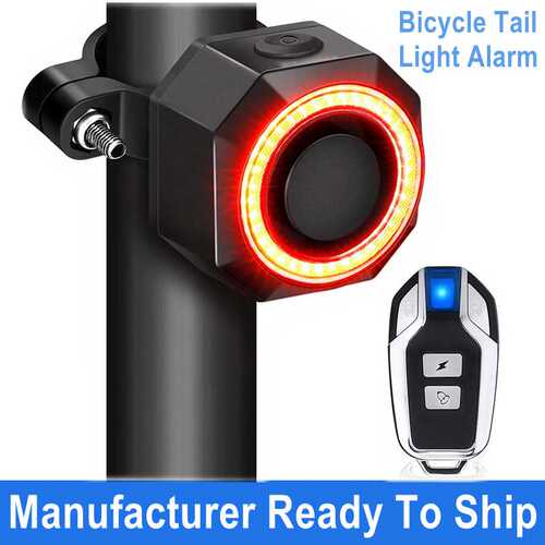 Rechargeable Waterproof Wireless Remote Bike Alarm
