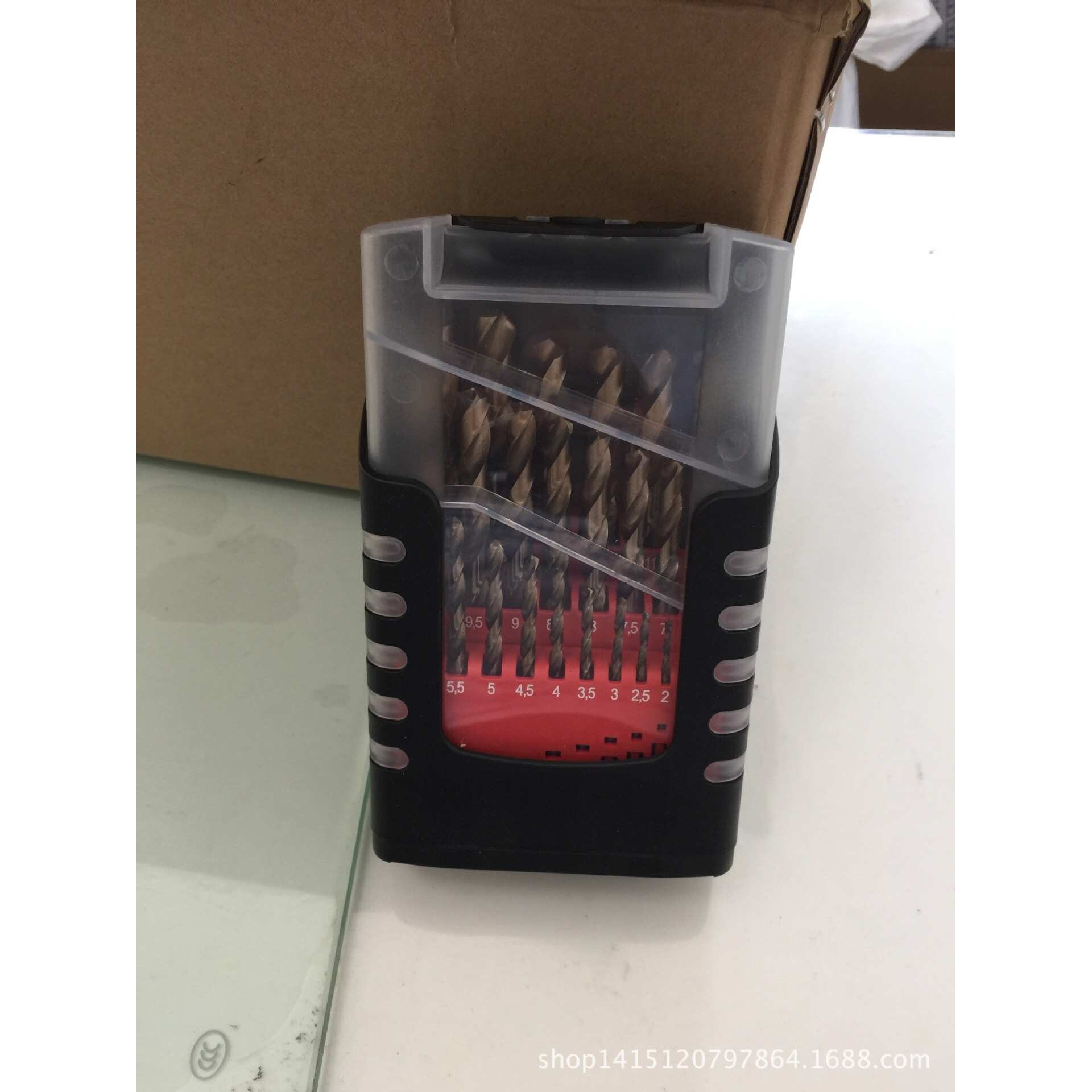 25件套含钴麻花钻/25PCS含钴钻/25件麻花钻头/M35含钴麻花钻头