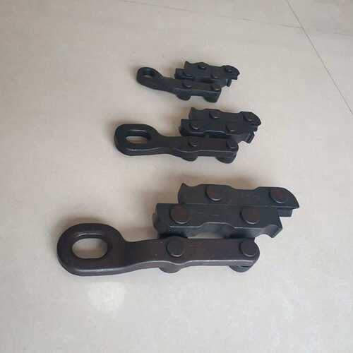 铁路接触线紧线器蛙式卡线器钢绞线钢丝绳用夹线器德式平行线夹头