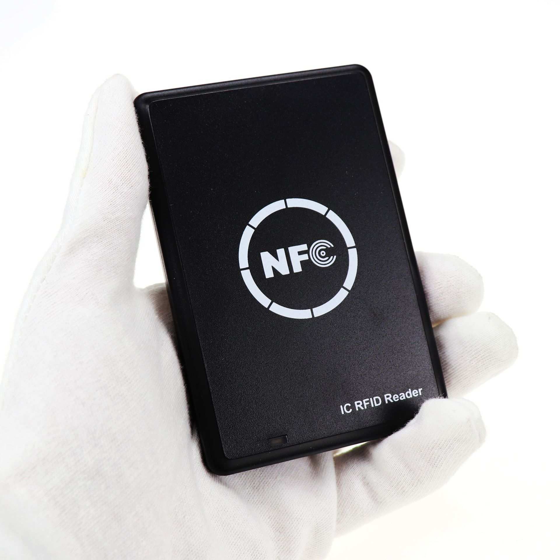 IC卡读写器非接触式M1卡复制机RFID感应卡门禁卡一体COPY读卡器