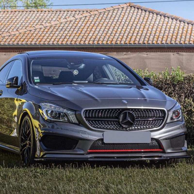 适用奔驰CLA级C117 CLA200 260 CLA45 AMG 2013-2015前唇前铲改装