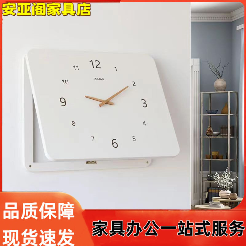 电表箱遮挡钟表强电箱简约挂画电闸箱遮挡电配箱时钟免打孔装饰画