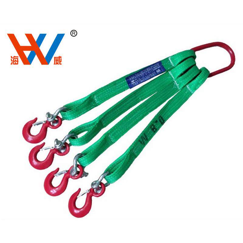 泰州海威供应3吨3t1m组装吊带 成套吊具2叉 3叉4叉吊具