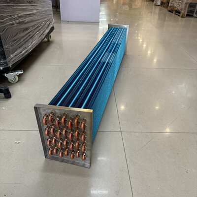 雪柜冷柜蒸发器Φ9铝片蒸发器商超冷冻冷藏玻璃展示柜翅片蒸发器