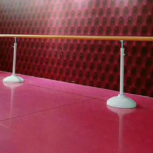 舞美生产 强抗压超稳固可升降移动舞蹈把杆 舞者专用练功杆压腿杆