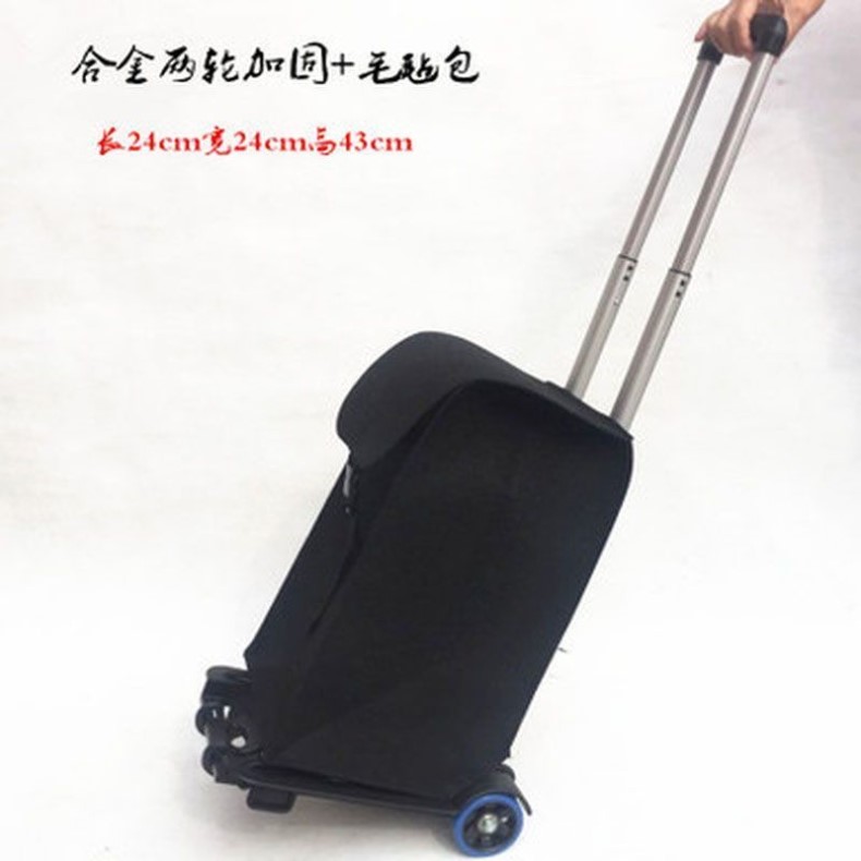 折叠小拉车便携购物车手拉车买菜车小推车家用轻便拉杆铝合金露营