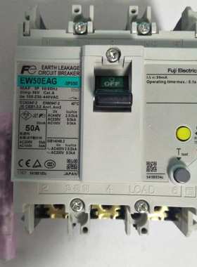 富士漏电断路器EW50EAG 3P032B  EW50EAG 3P050B 灵敏度30MA EW50