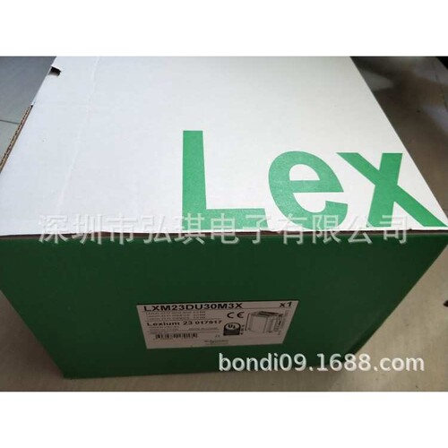 LXM23DU30M3X  lxm23伺服驱动器 - 三相 170.255 V - 3 kW - I/O
