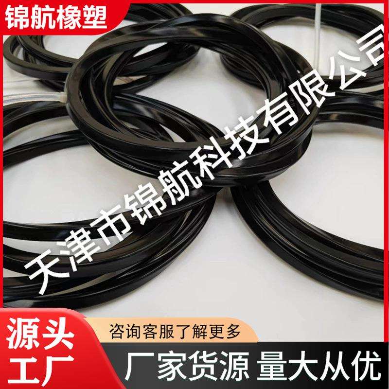 丁基橡胶充气密封条 高气密性丁基充气圈供应