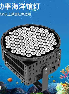 1000w大功率聚光海洋馆灯防水户外高杆工程工作投射照明led塔吊灯
