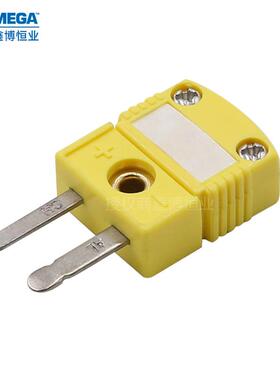 欧米热偶连接器smpw-k-m测温线热电偶插头smpw-k-m感温线公插K型